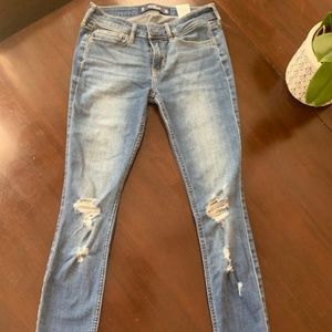 Hollister ripped jeans